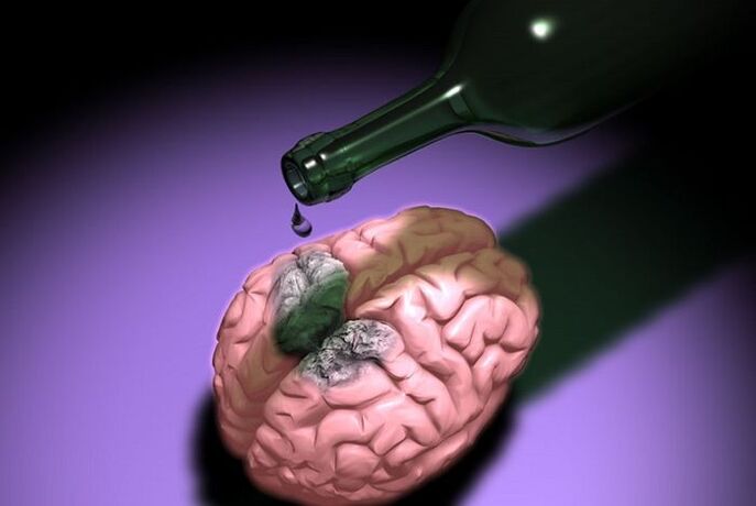 как алкохолът влияе на мозъка